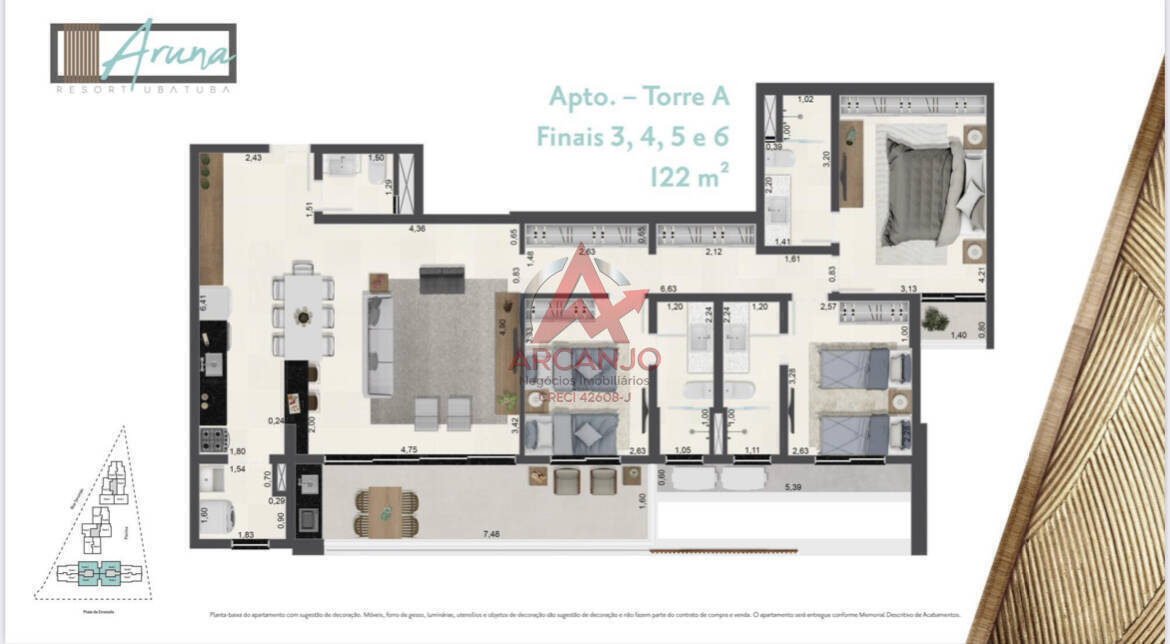 Apartamento, 3 quartos, 122 m² - Foto 13