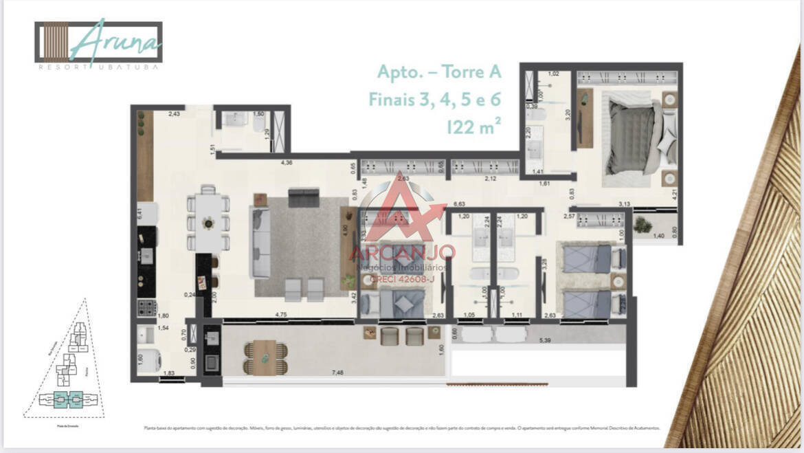 Apartamento, 3 quartos, 122 m² - Foto 15