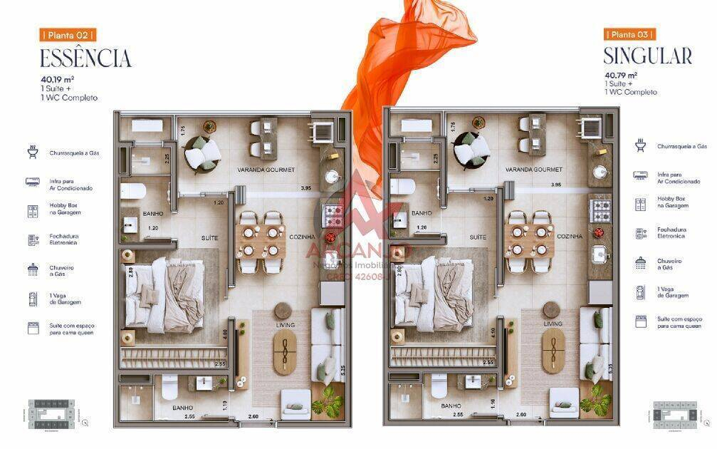 Apartamento, 1 quarto, 40 m² - Foto 16
